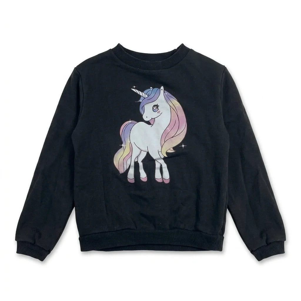 Sweatshirt från H&M - Storlek 110/116 - Grå