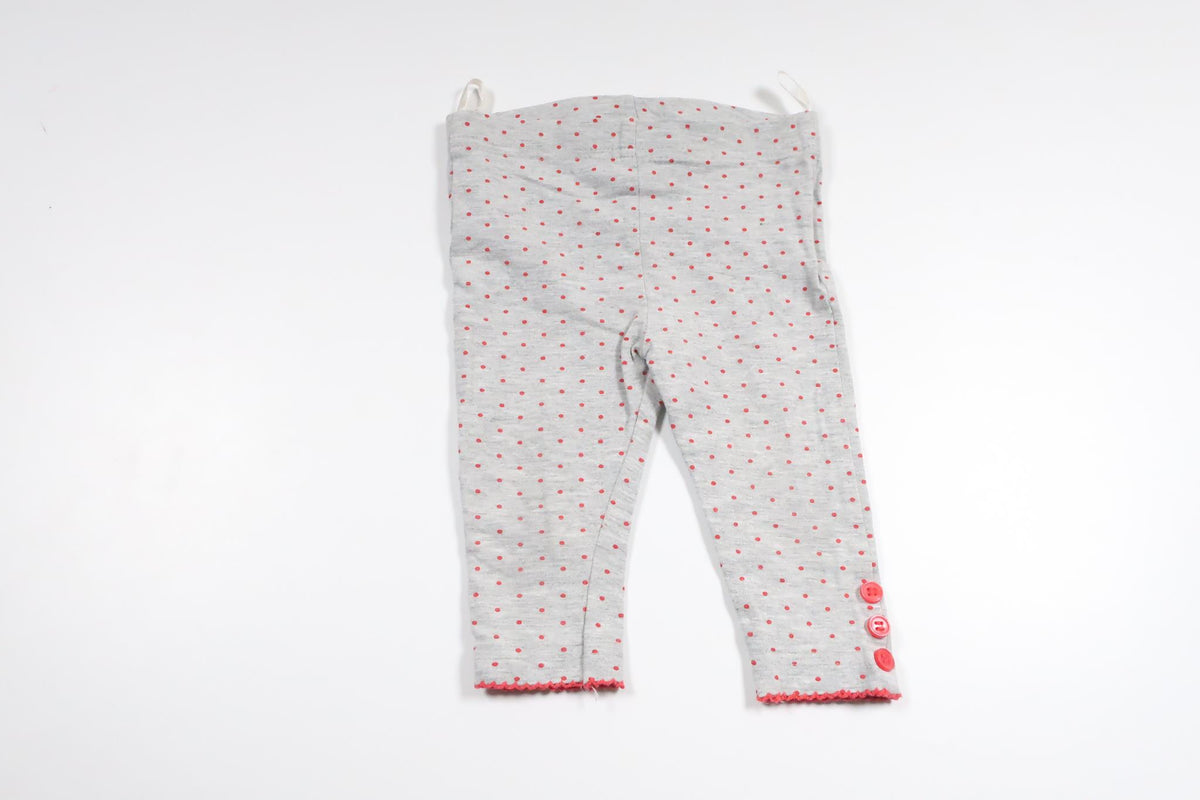 Polka dot pants from Kappahl - Size 68 - Grey