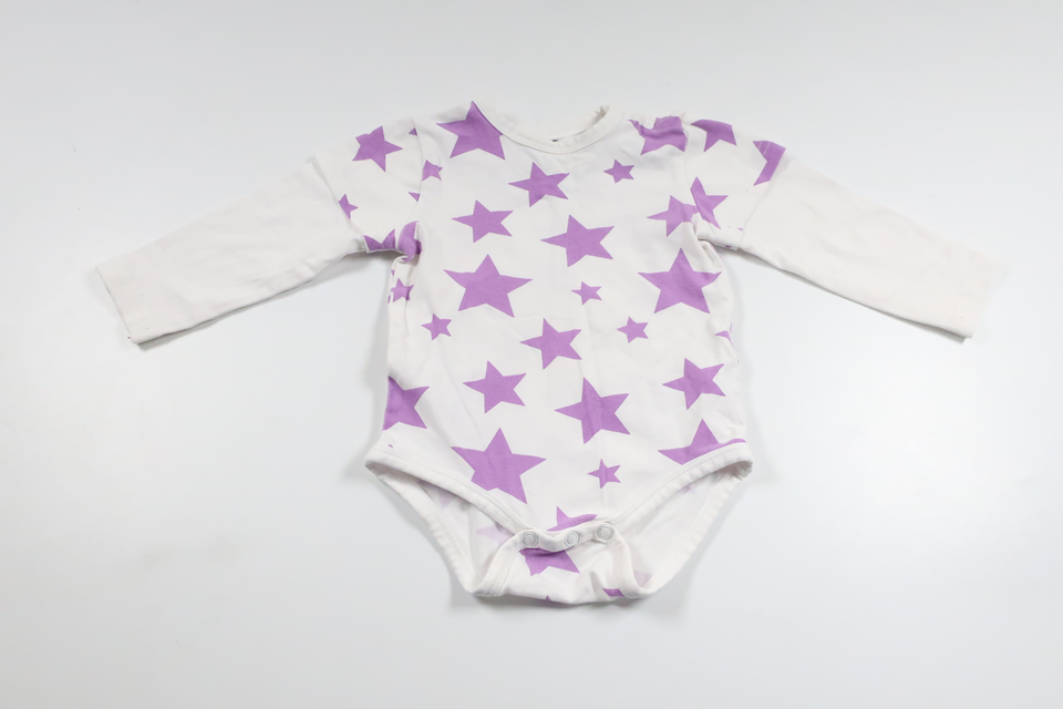 Bodysuit with stars from Cubus - Size 68 - White