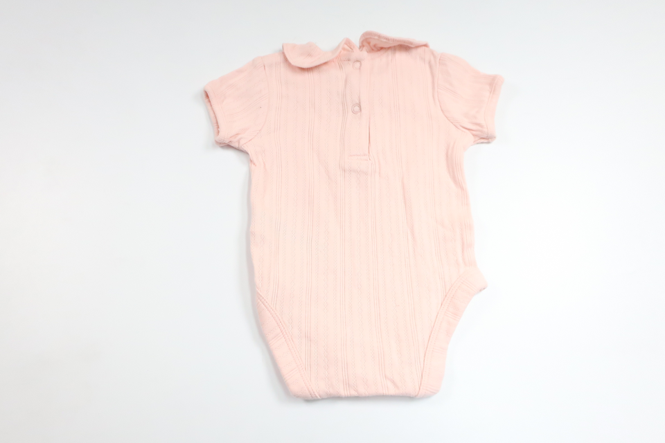 Body with ruffle from Primark - Size 68 - Pink