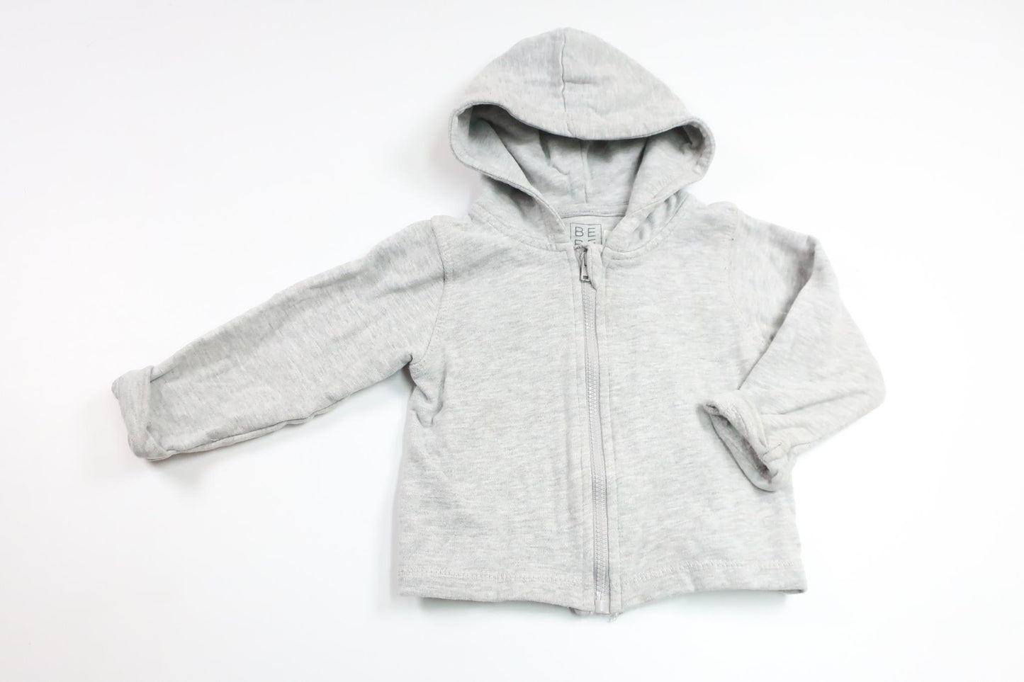 Kapuzenjacke von BEBE – Größe 70 – Grau