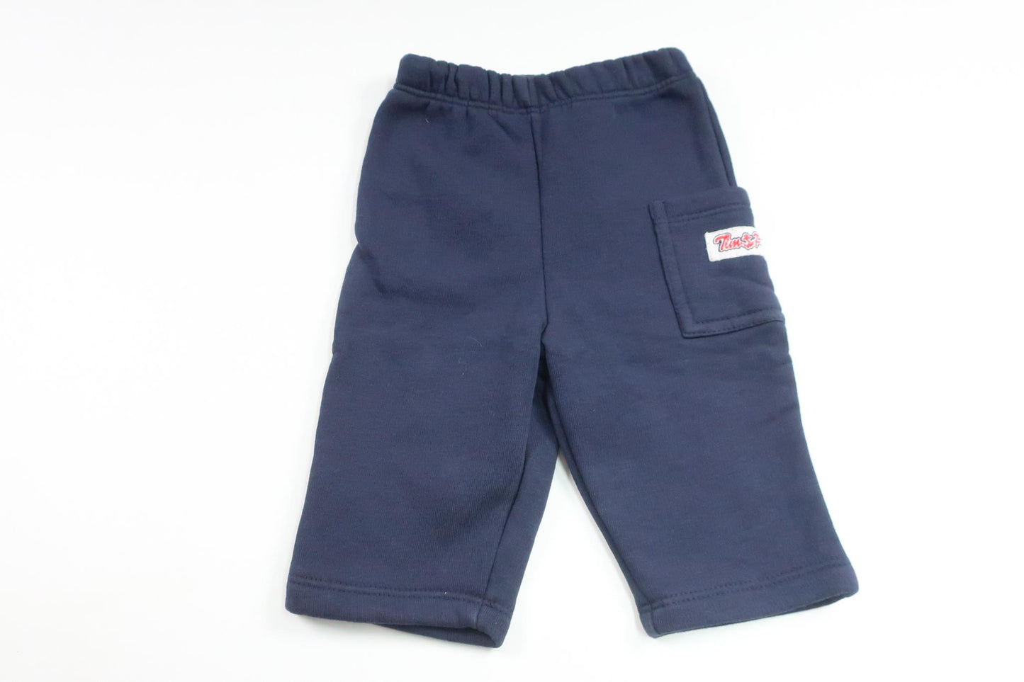 Trousers with brushed inside from Tim Pouce Paris - Size 68 - Navy
