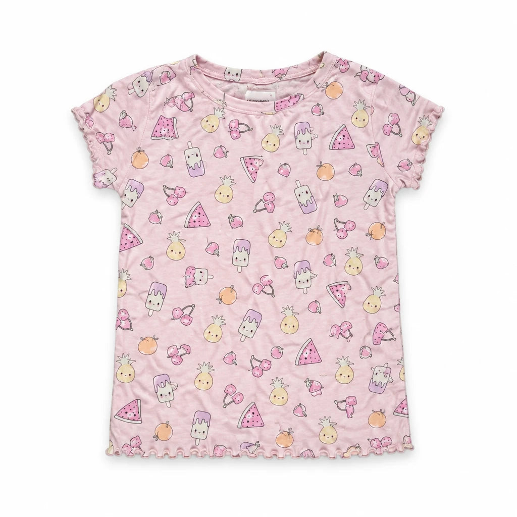 Mönstrat nattlinne från Kappahl - Storlek 86/92 - Rosa