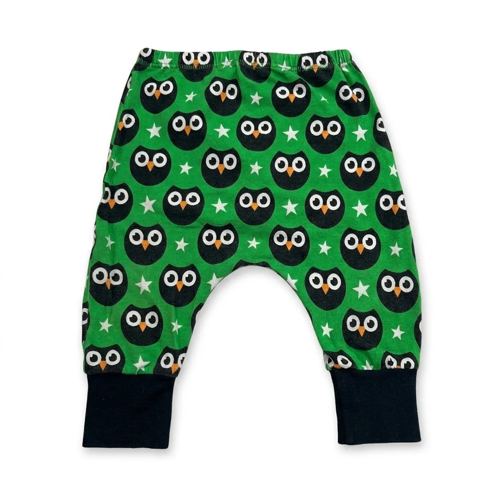 Mönstrade leggings - Grön