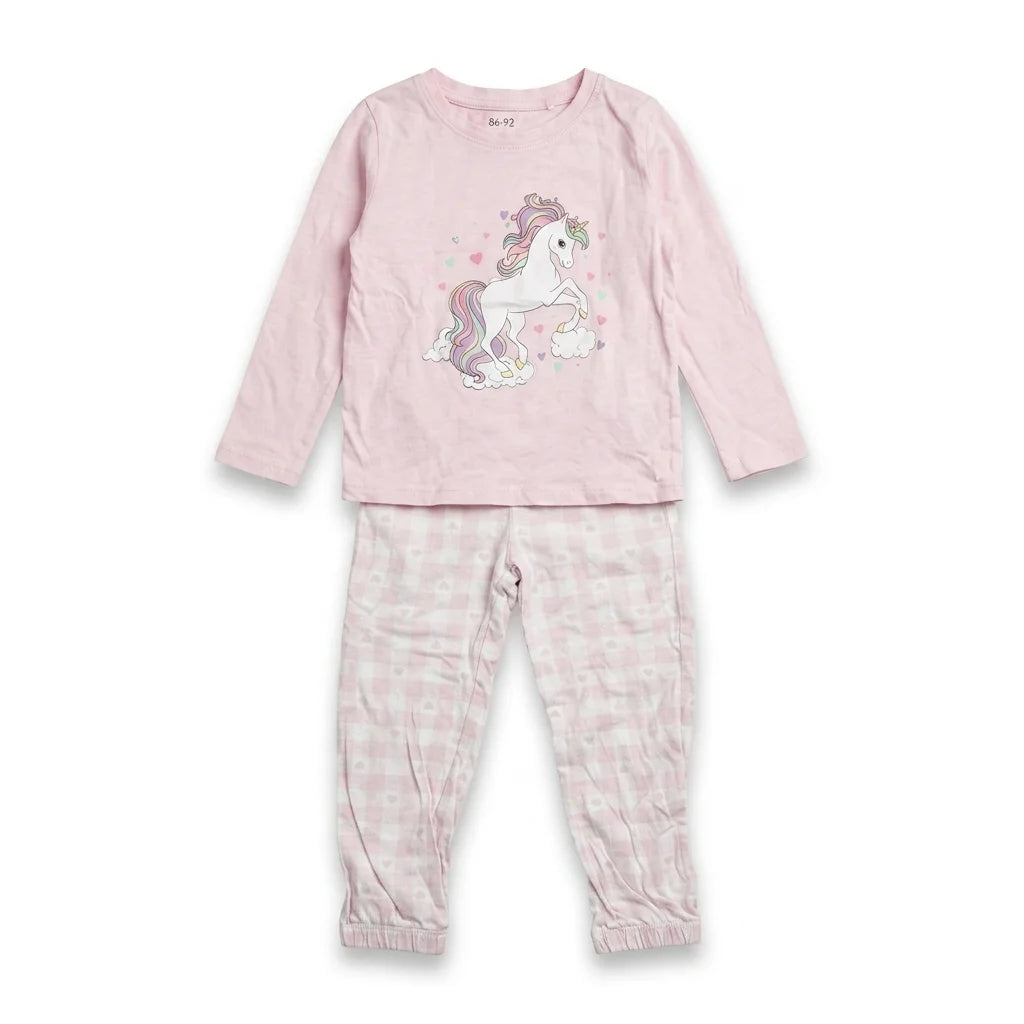 Pyjamas - Storlek 86/92 - Rosa