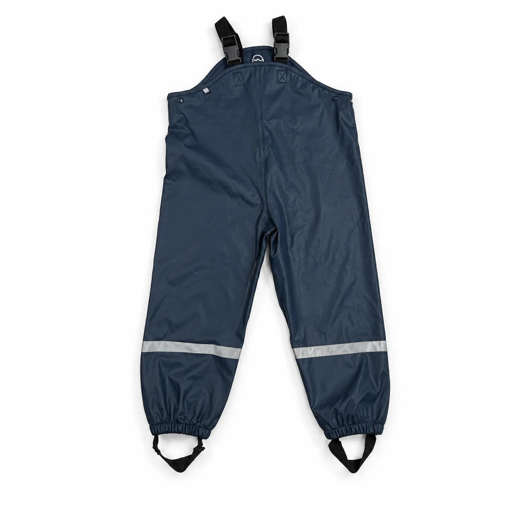 Regnbyxor (ej fodrade) från Ocean Works - Storlek 98/104 - Marinblå