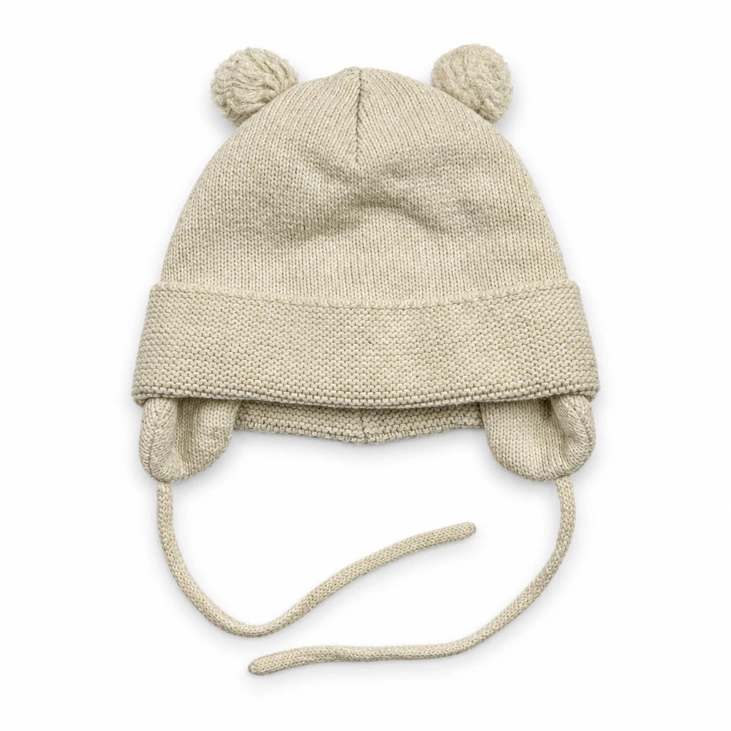 Mössa från H&M - Storlek 74/80 - Benvit