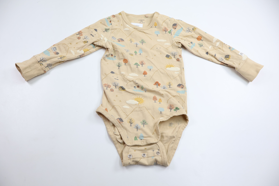 Body från Lindex - Storlek 80 - Beige