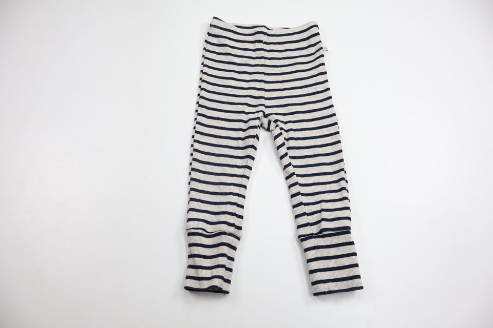 Ribbade byxor från BEBE - Storlek 80 - Grå