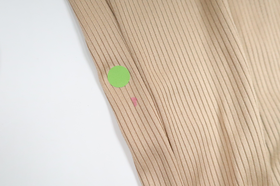 Gerippte Schlaghose von Lager 157 – Größe 130 – Beige