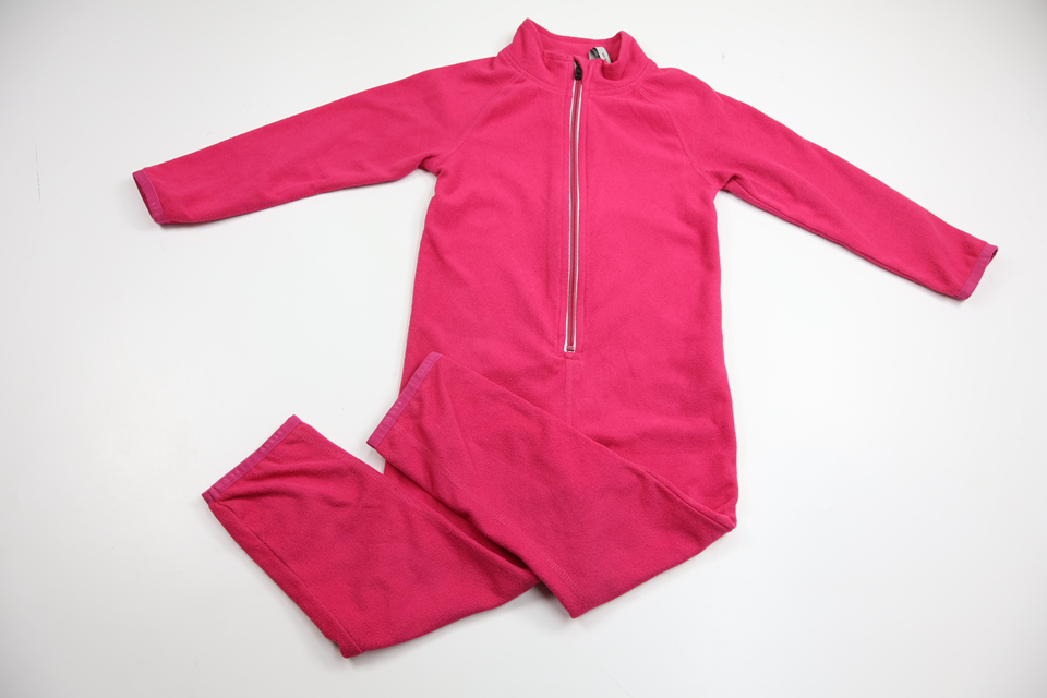Fleeceoverall från Everest - Storlek 98/104 - Rosa