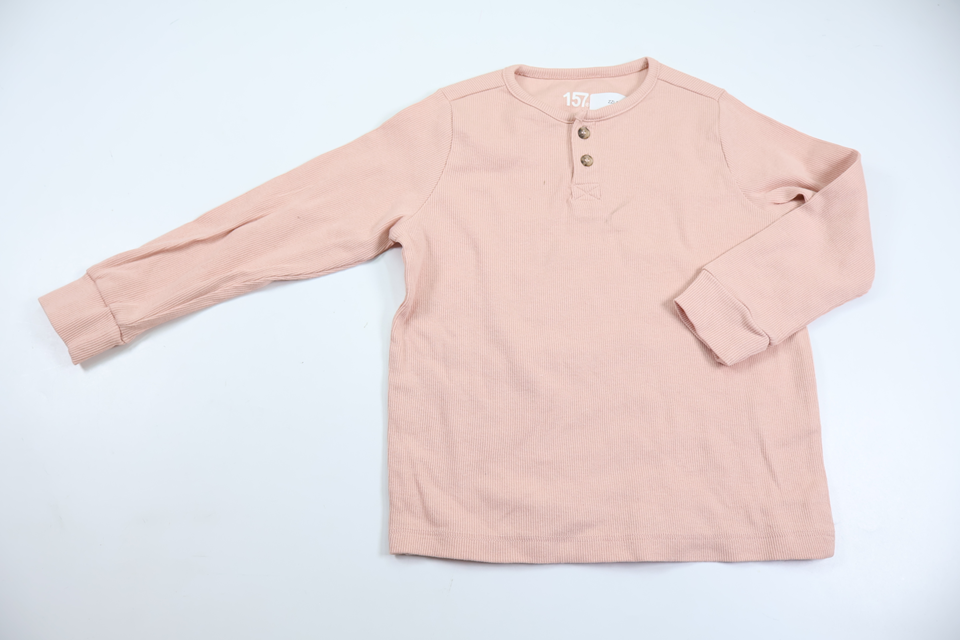 Ribbad tröja från Lager 157 - Storlek 100/110 - Rosa