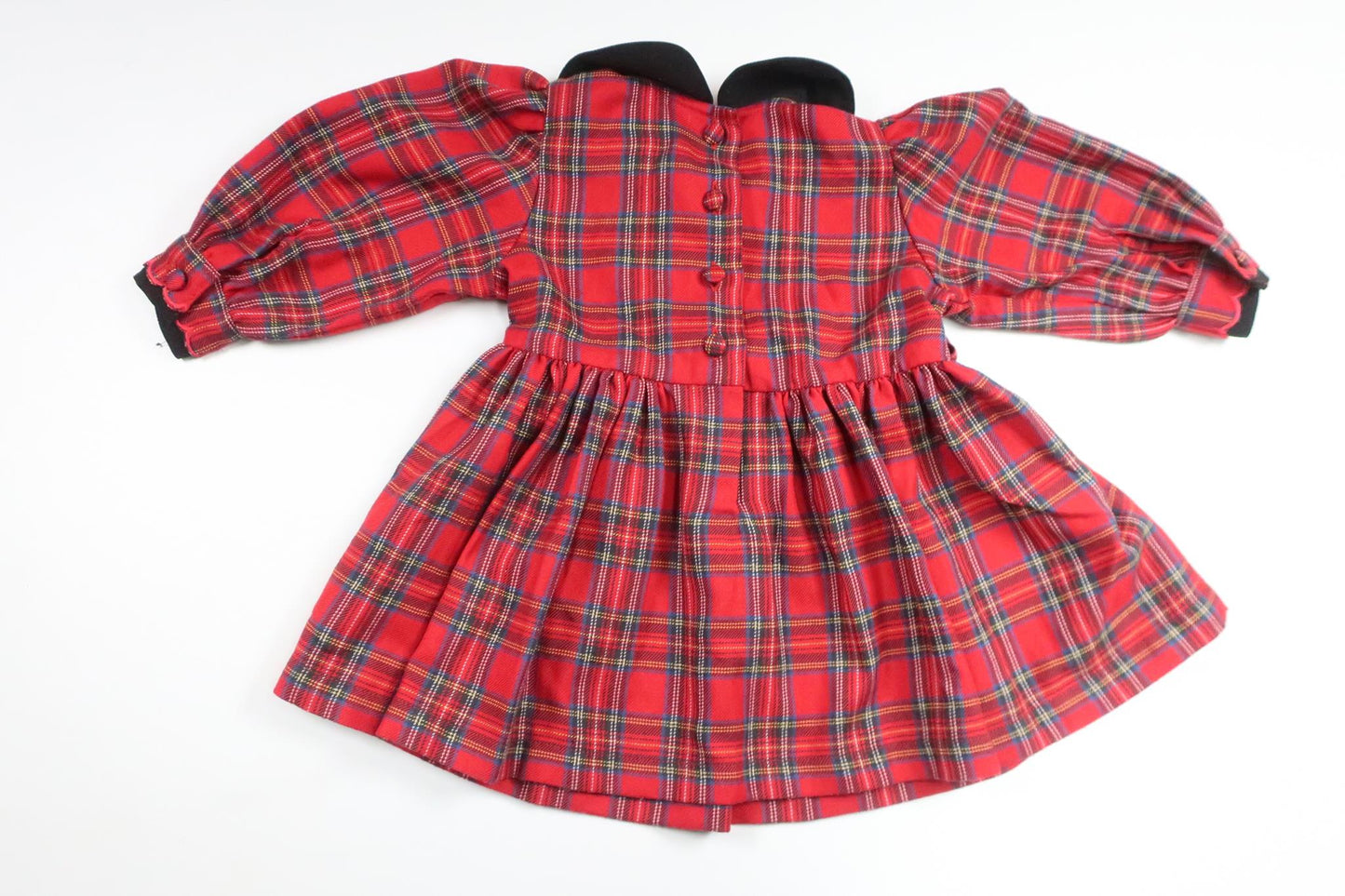 Checked dress from Kappahl - Size 74 - Red