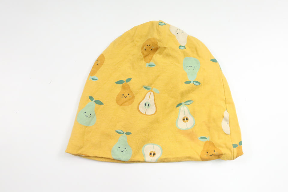 Beanie with pear from Lindex - Size 44/46 - Yellow
