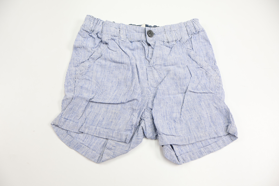 Shorts in linen mix from H&M - Size 98 - Blue