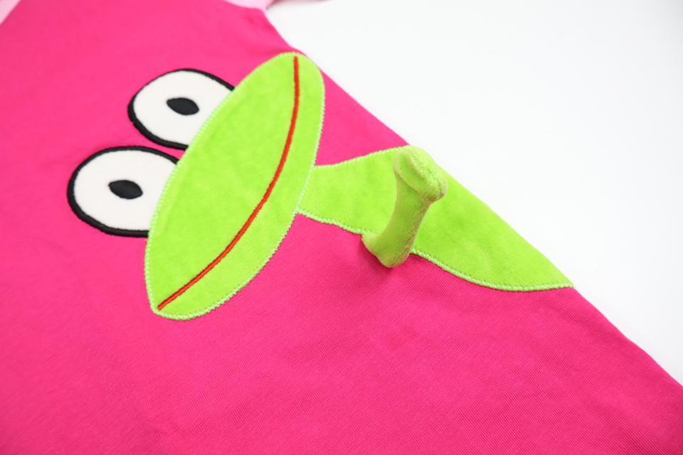 Klänning med groda från Lipfish - Storlek 86/92 - Rosa