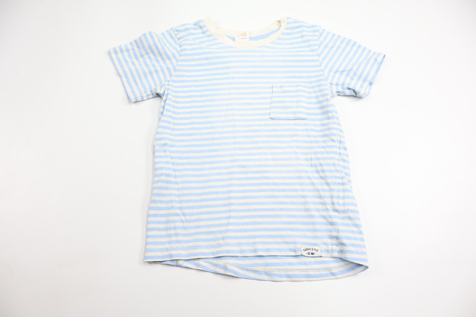 Randig t-shirt från H&M - Storlek 98 - Blå