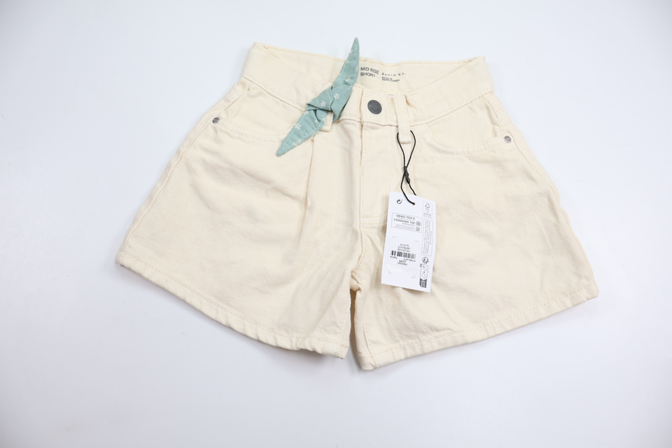 Jeansshorts från Denim Co - Storlek 98 - Benvit