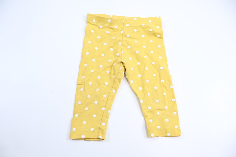 Polka dot trousers from H&M - Size 68 - Yellow
