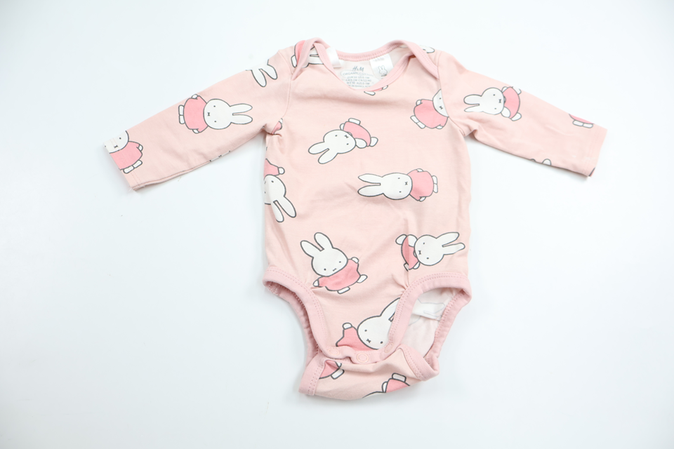 Bodysuit with Miffy from H&M - Size 50 - Pink