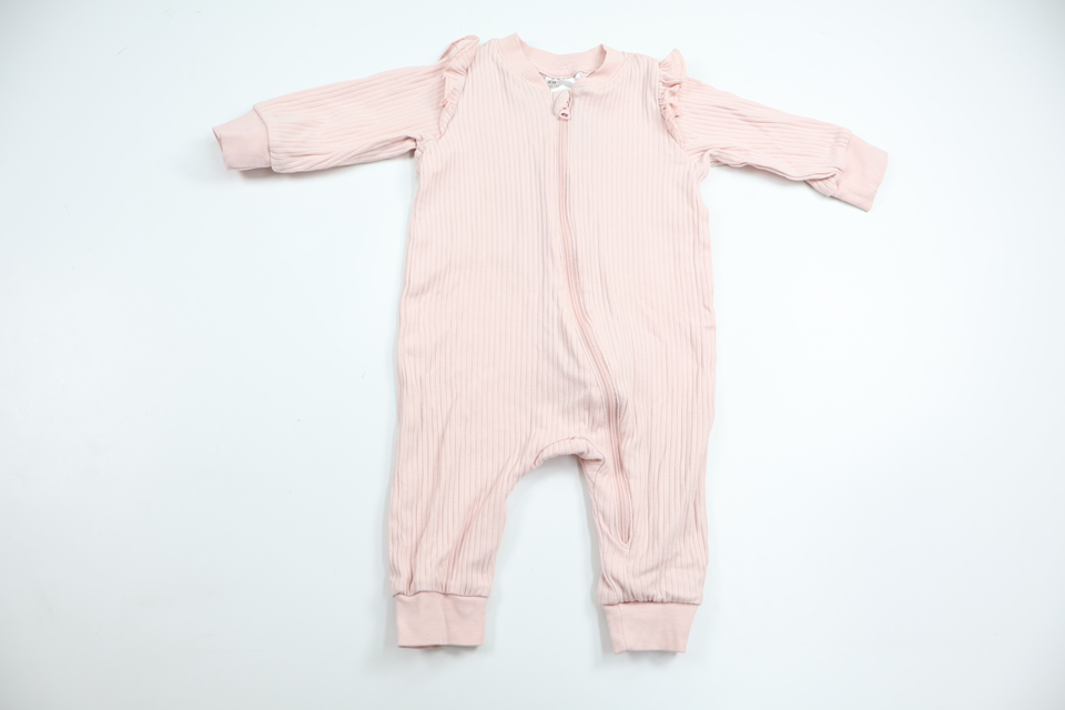 Ribbed pajamas from H&M - Size 62 - Pink