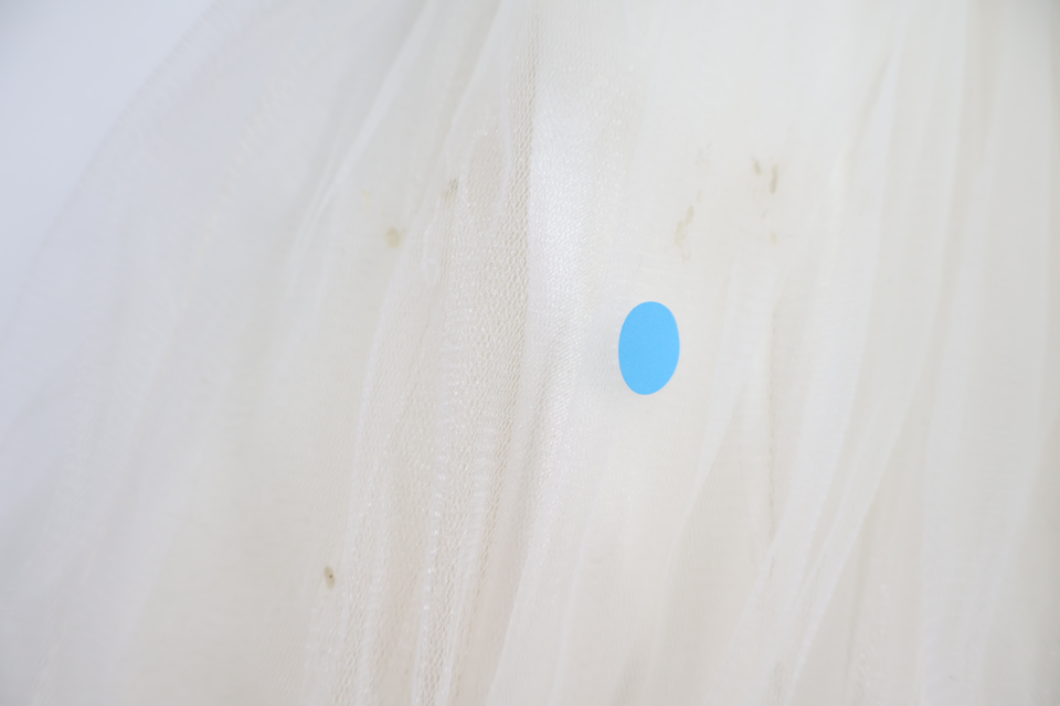 Tyllklänning/Festklänning från Gozukara - Storlek 140 - Benvit