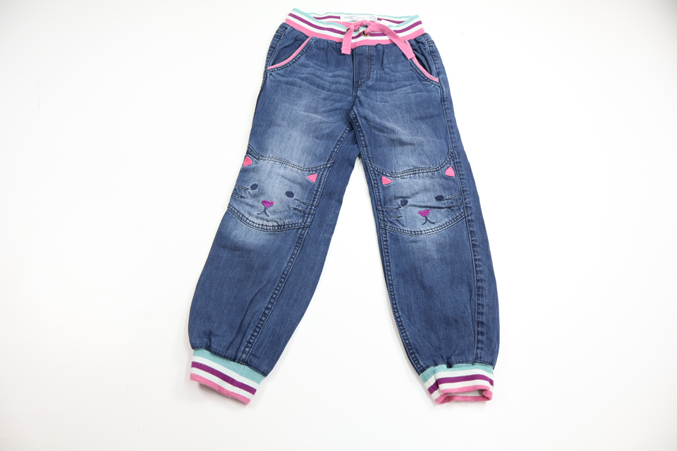 Jeansbyxor från Lindex - Storlek 116 - Denim