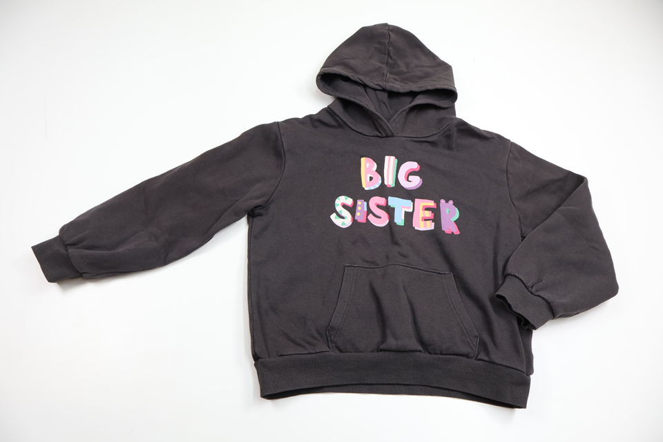 Huvtröja från H&M - Storlek 122/128 - Grå
