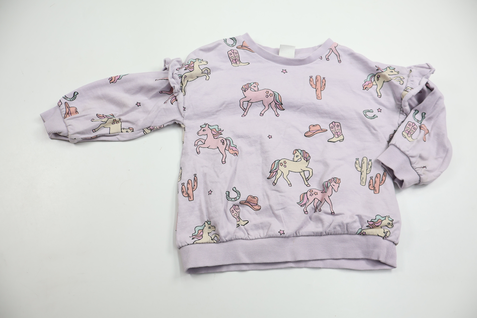 Sweatshirt från Lindex - Storlek 98 - Lila