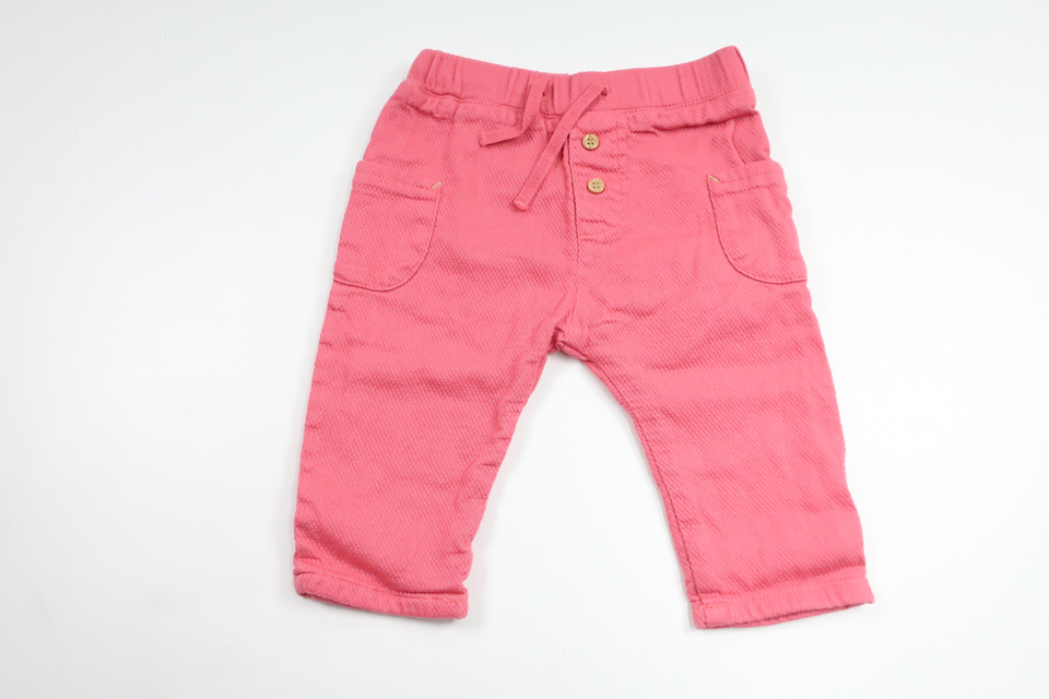 Lined trousers from H&M - Size 68 - Pink