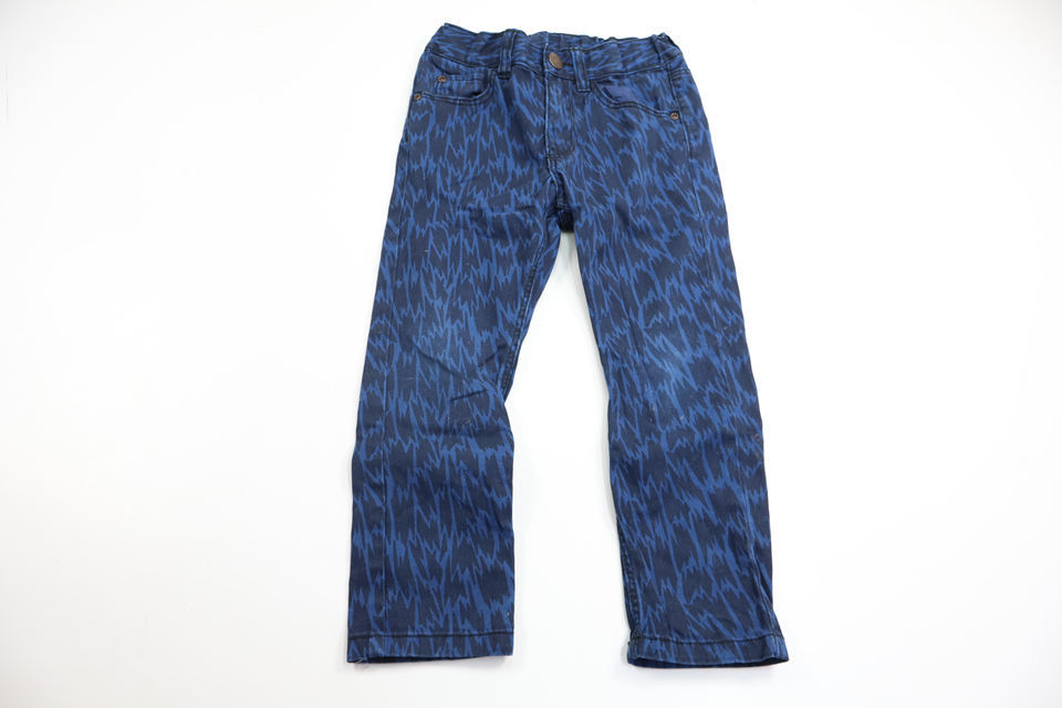 Jeansbyxor från H&M - Storlek 104 - Marinblå