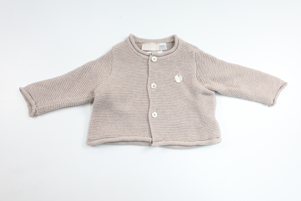 Knitted cardigan from My First Chicco - Size 44/50 - Beige