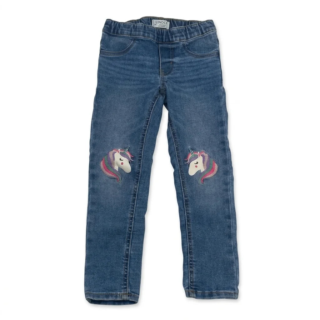 Jeans från Lindex - Storlek 110 - Denim