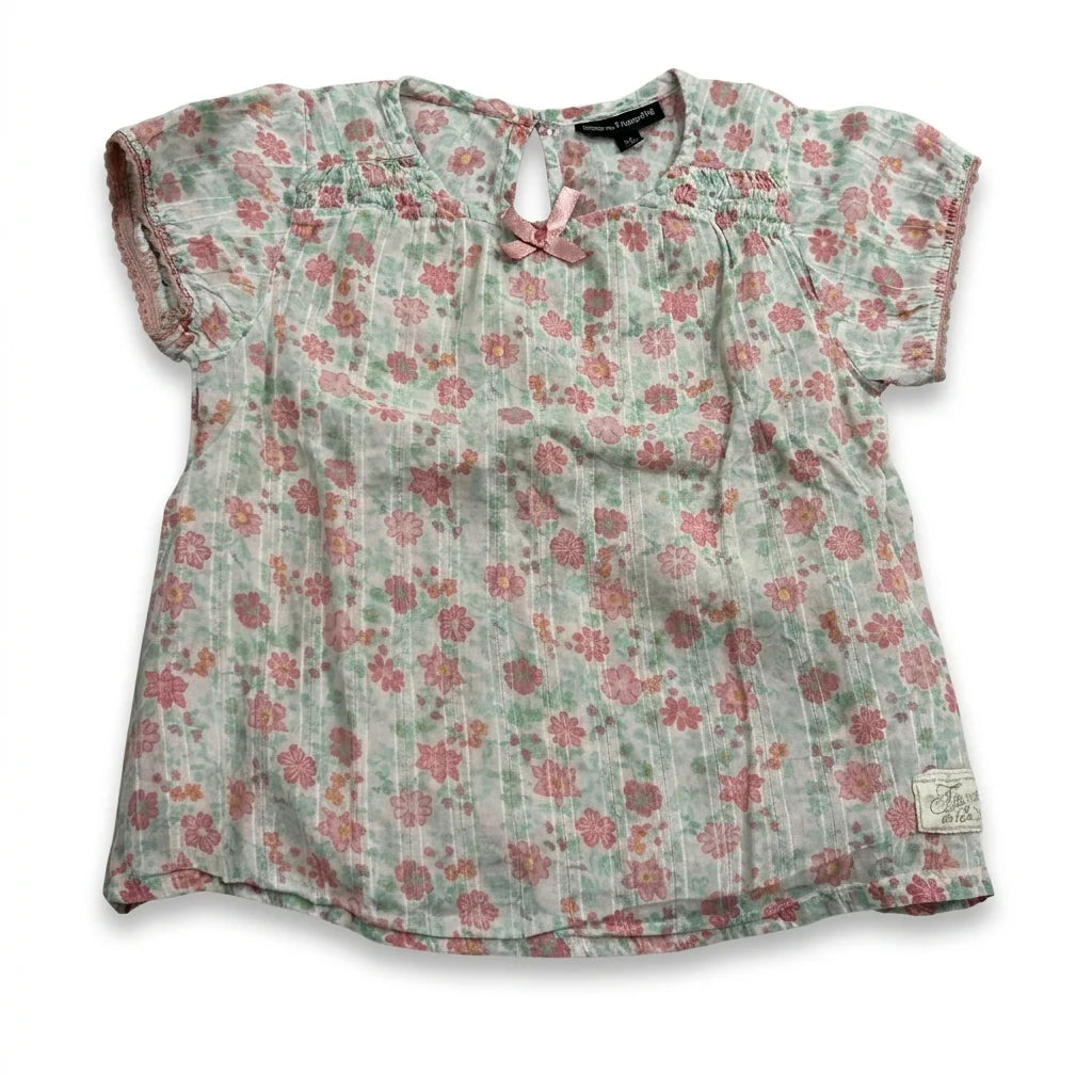 Blommig tunika från Kappahl - Storlek 86 - Rosa