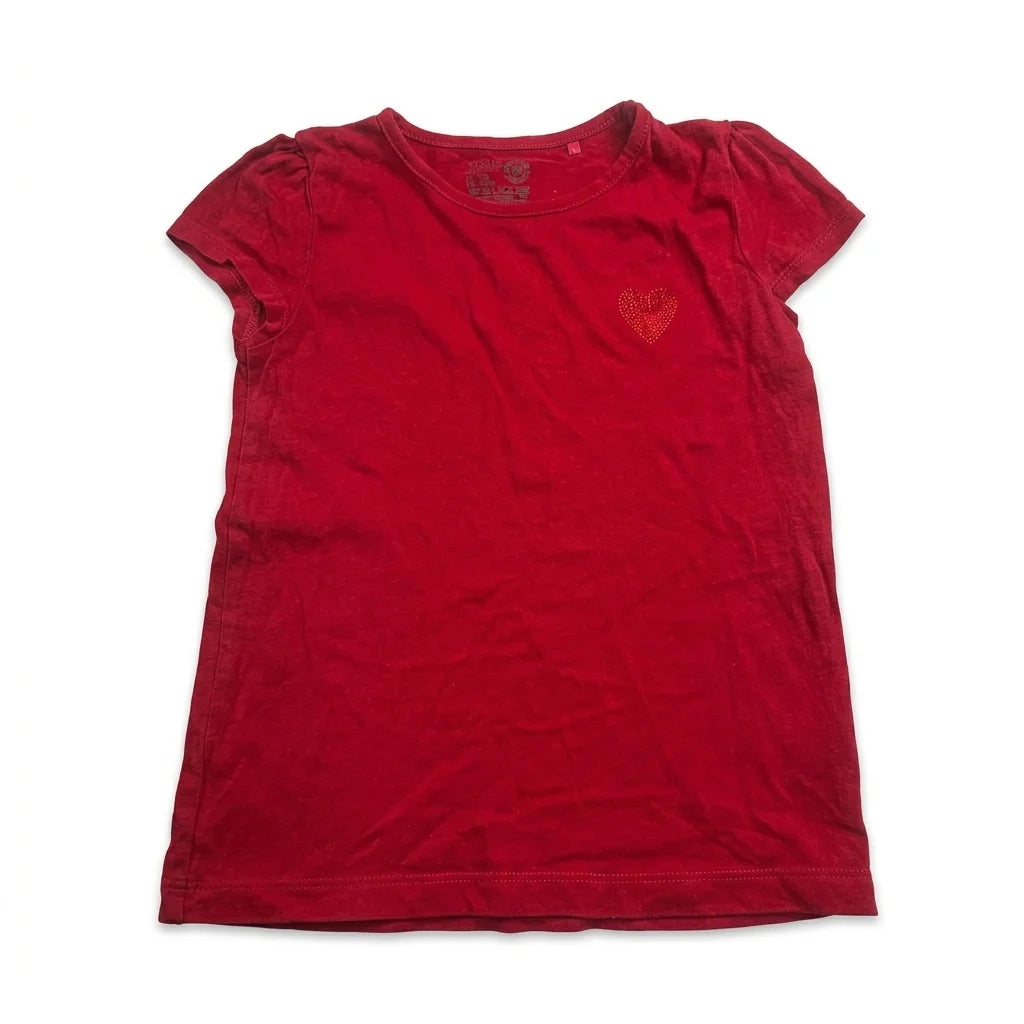 T-shirt från Lindex - Storlek 104 - Röd