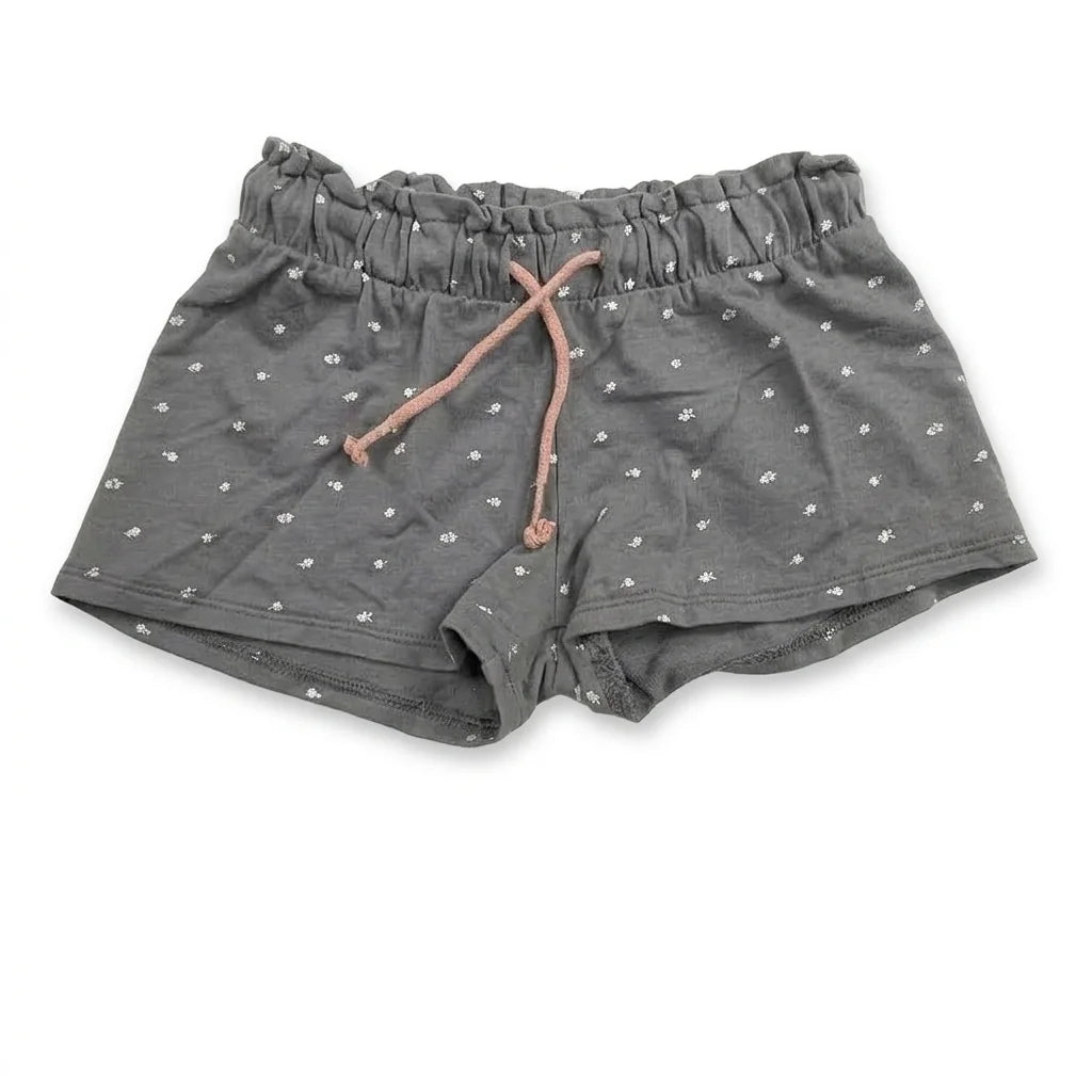Blommiga shorts från H&M - Storlek 98 - Grå