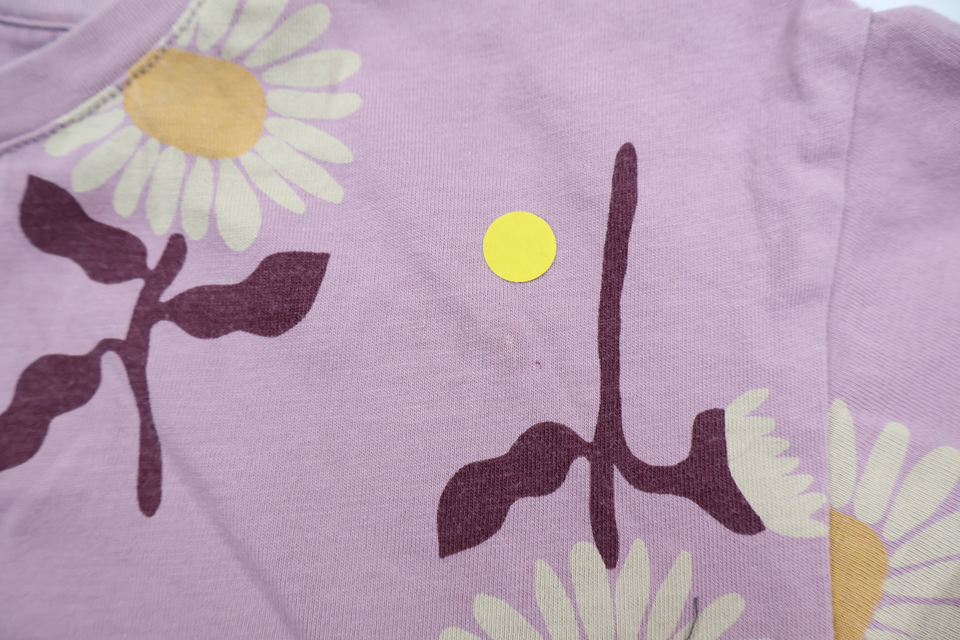 Floral dress from Lindex - Size 110 - Purple