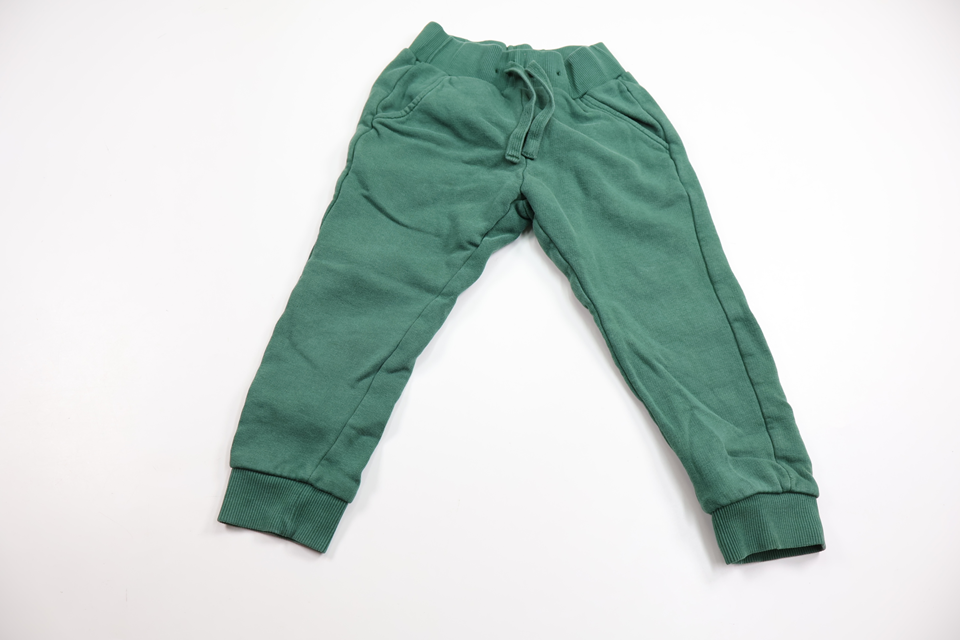 Base layer bottoms in 100% wool from Polarn O. Pyret - Size 98/104 - Green