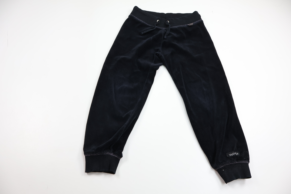 Velour trousers from Villervalla - Size 110 - Black