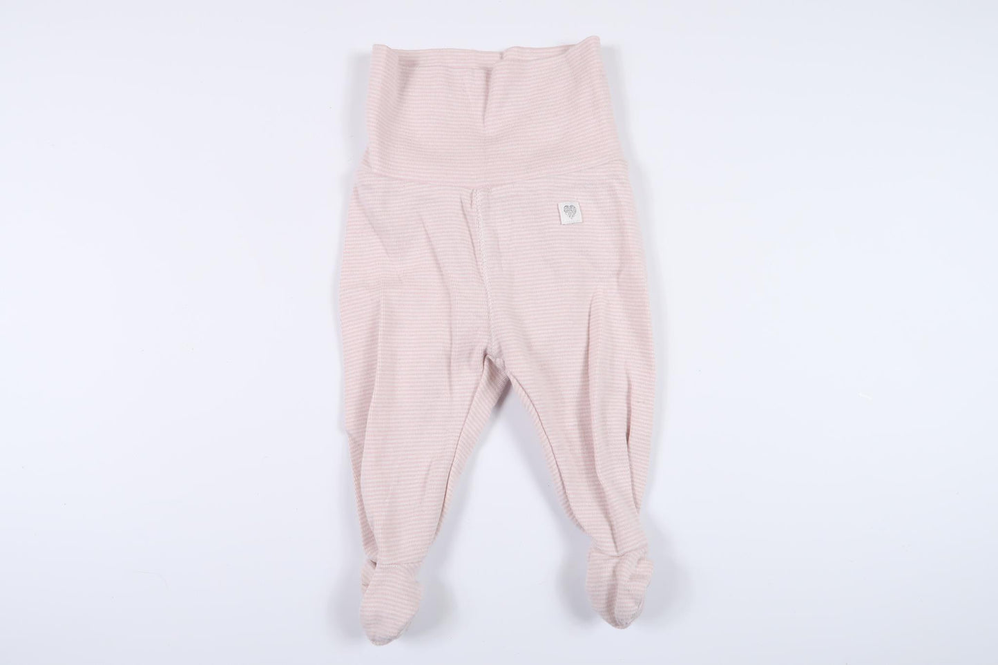 Pink striped pants with feet from H&amp;M in size 50