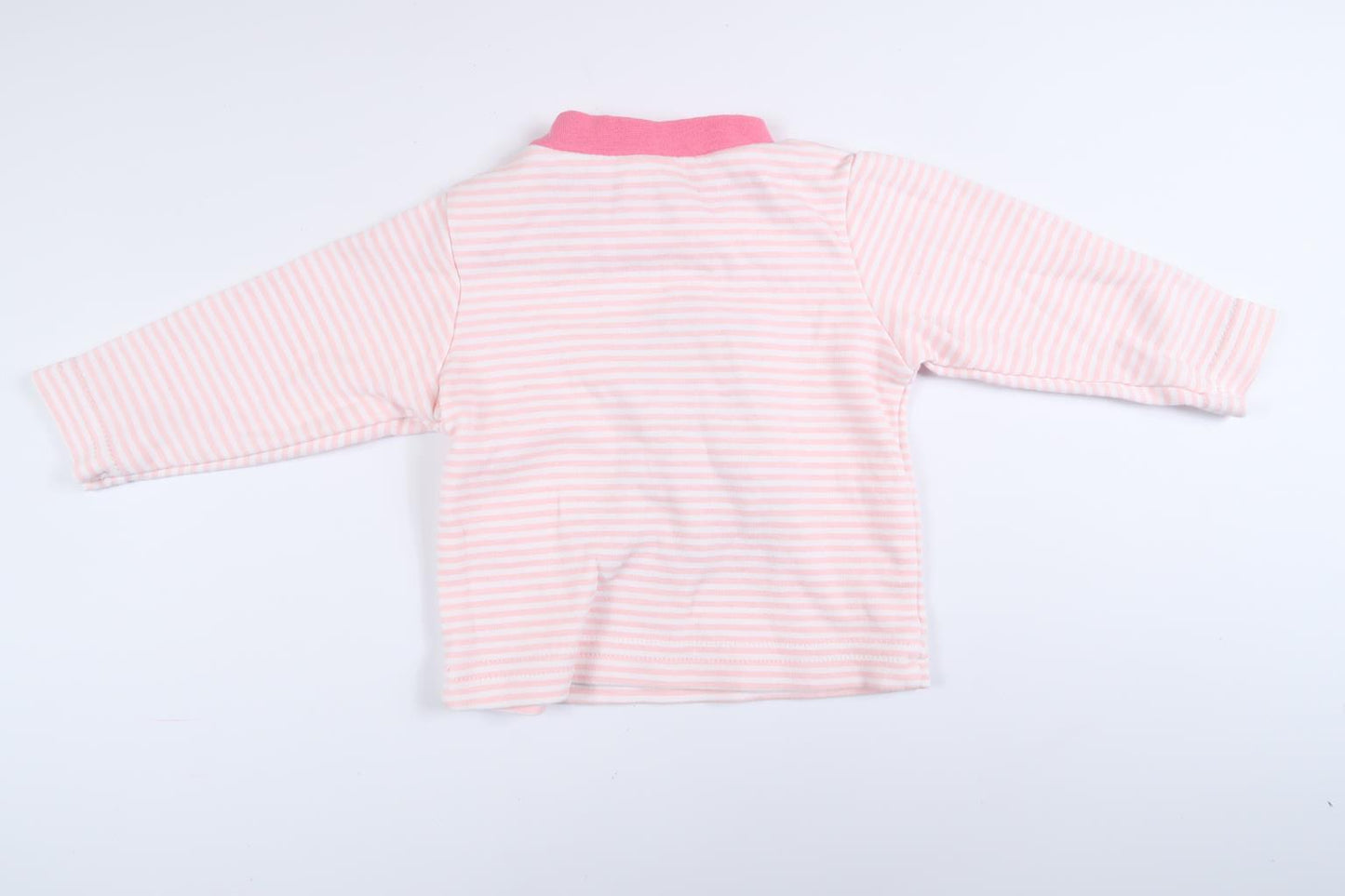 Pink striped long-sleeved sweater from Baby Club by C&amp;A in size 56