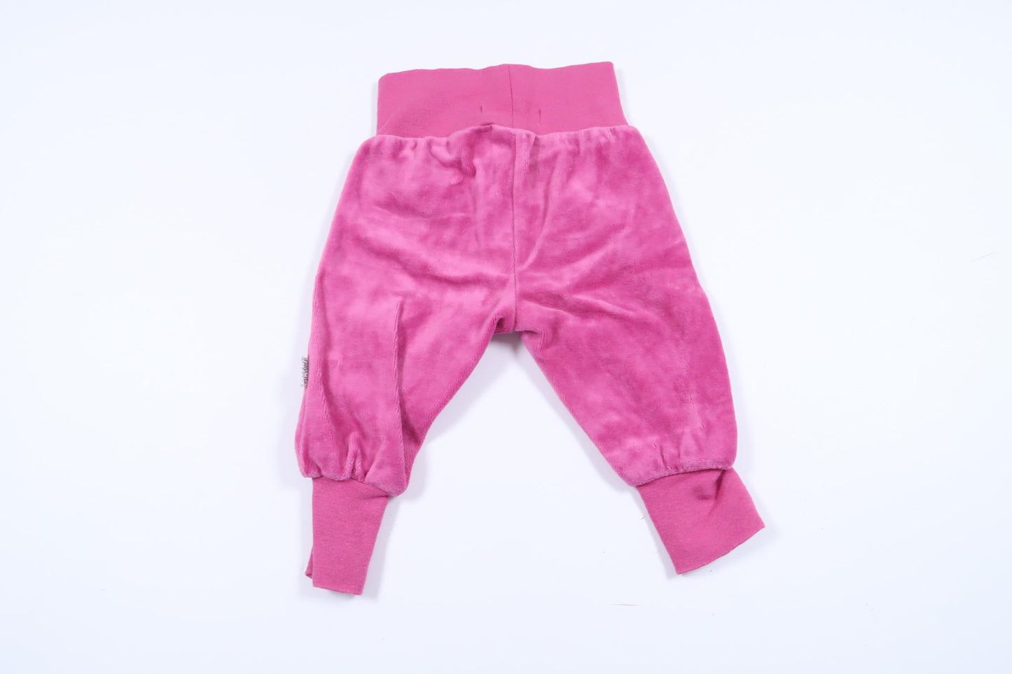 Pink velour sweatpants from Name It in size 56