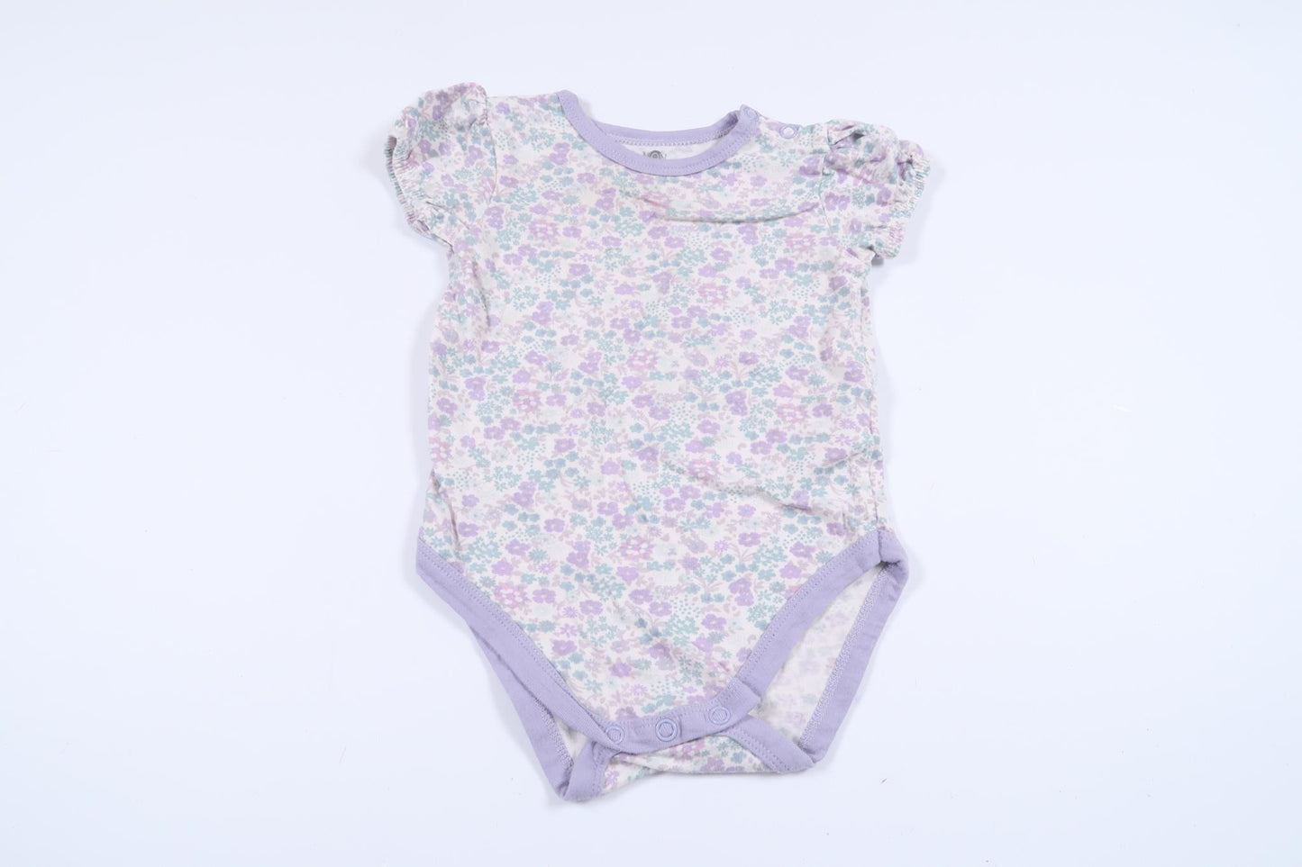 Geblümter Body von Mini Mow in Größe 62/68