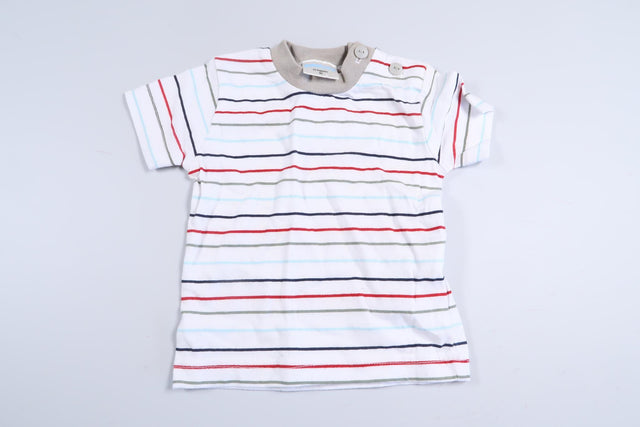 Striped short-sleeved shirt from Kappahl in size 50