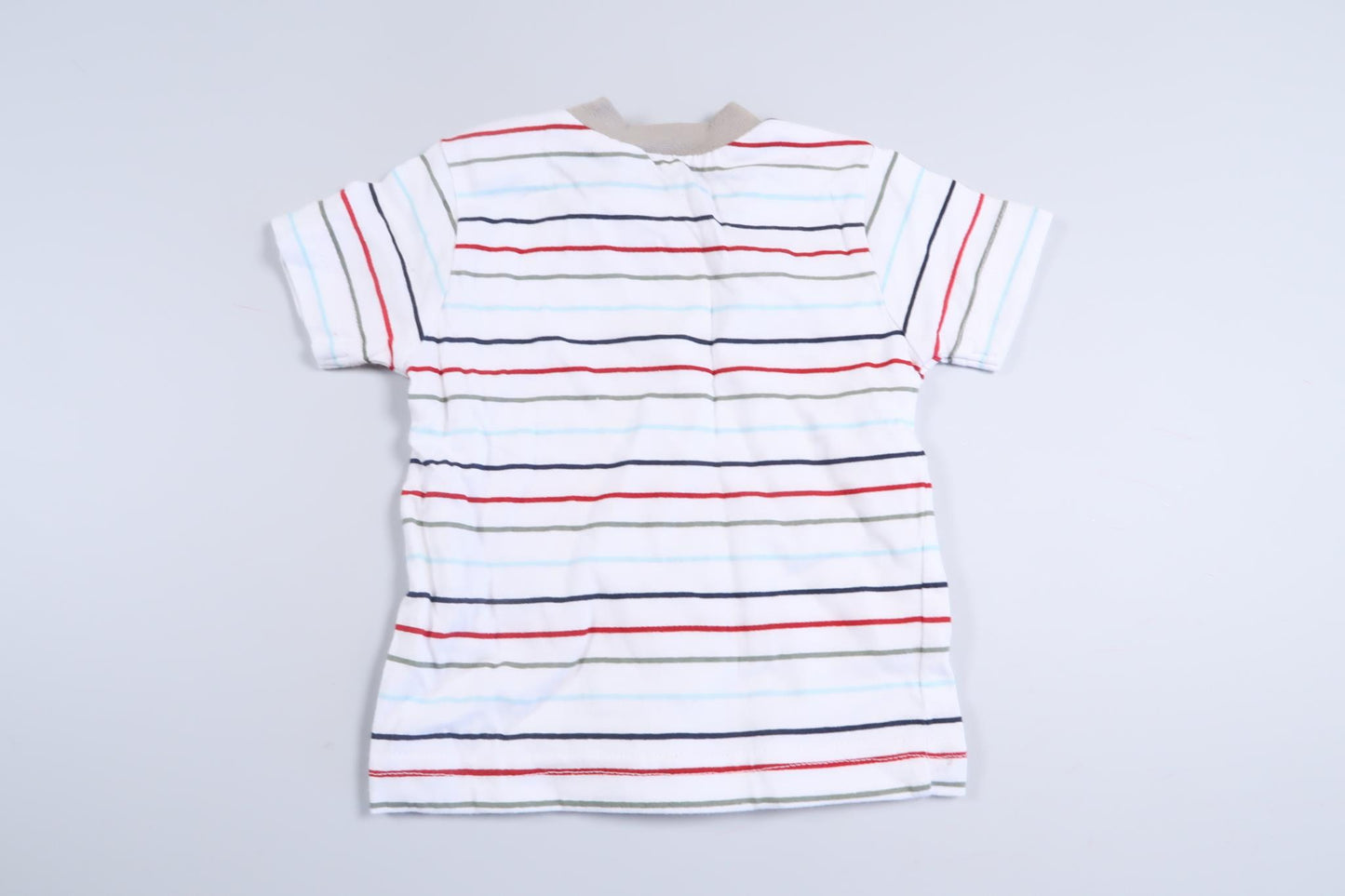 Striped short-sleeved shirt from Kappahl in size 50