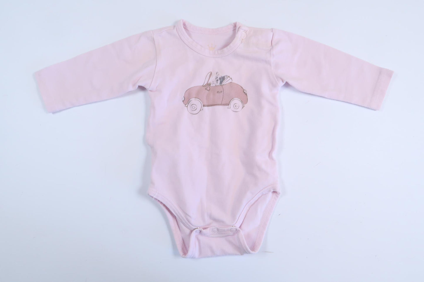 Pink long-sleeved bodysuit from Claire in size 56