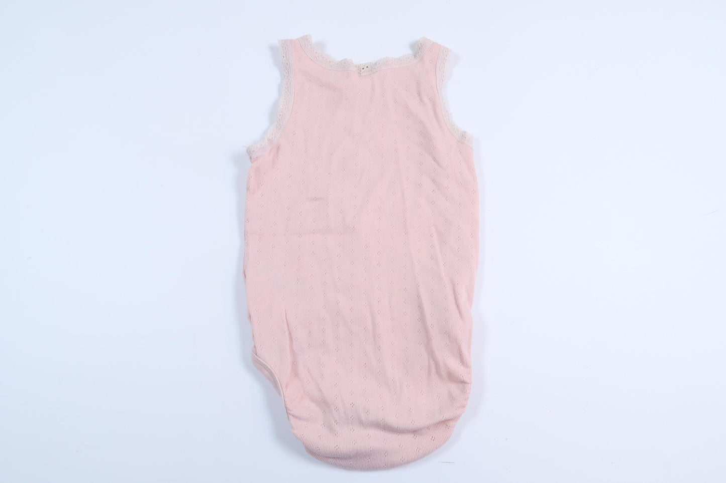 Pink linen bodysuit from H&M in size 80