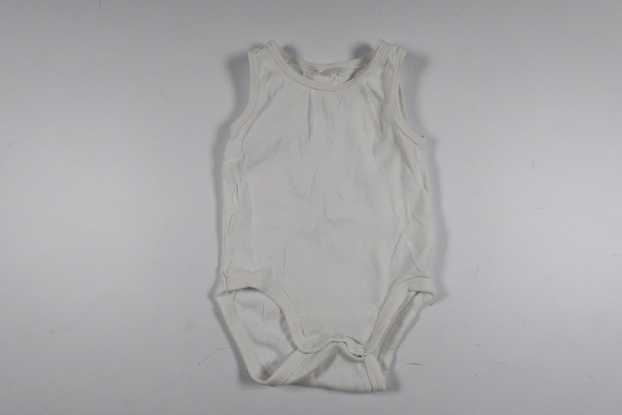 White linen bodysuit in size 50/56