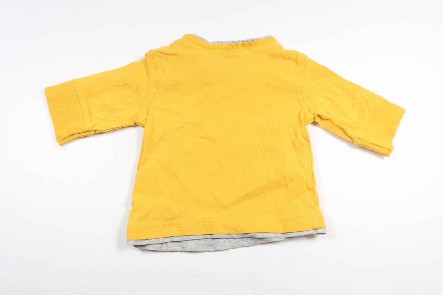 Yellow long-sleeved shirt with truck from Mini in size 56