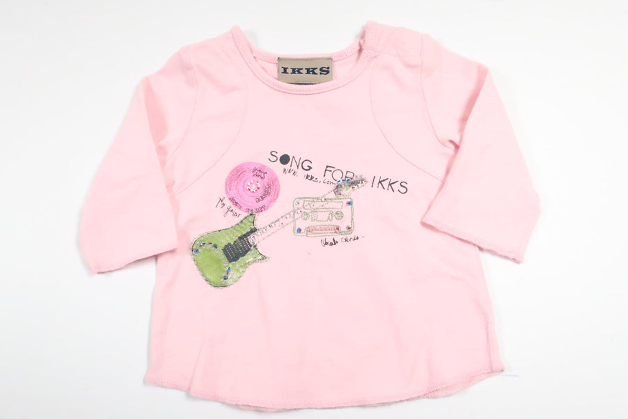 Pink long-sleeved tunic from Ikks in size 60